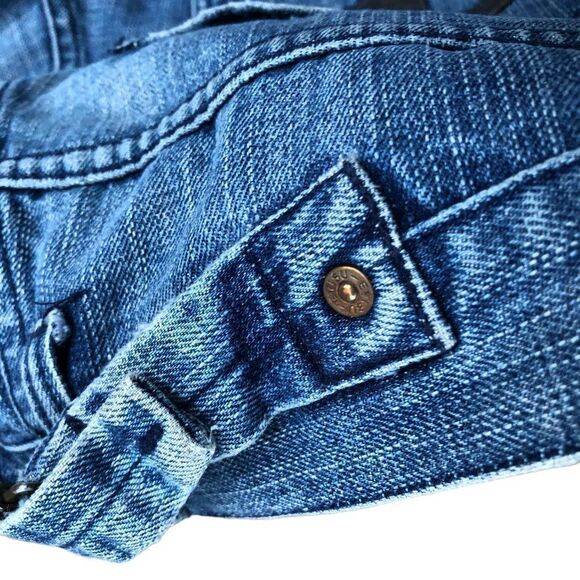 RARE Harris Tweed X Evisu Embroidered Jeans Size 36 - Picture 13 of 16